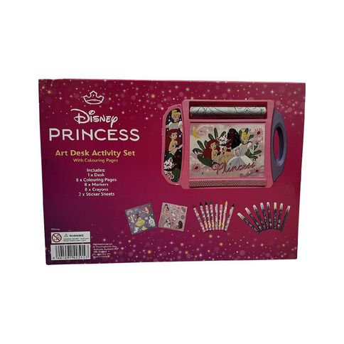 Disney Princess Art Desk Activity Set