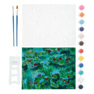 Jasart 3D Relief Art Water Lillies 210 x 165mm Jasart 3D Relief Art Water Lillies 210 x 165mm