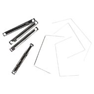 WS 80mm Metal File Fasteners 50mm Prong 2 Piece 50 Pack