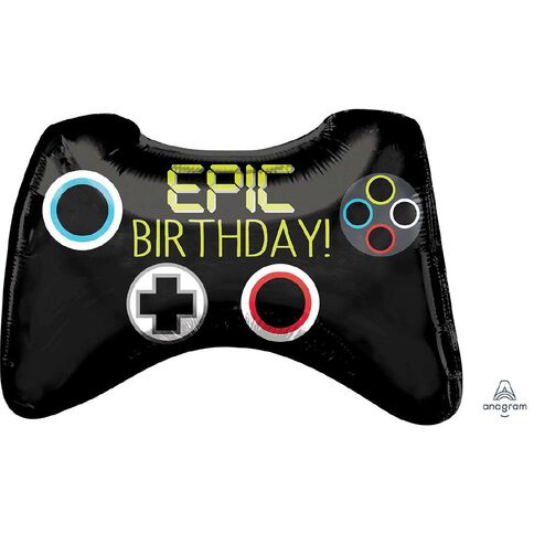 Anagram Epic Party Game Controller Foil Balloon Supershape 5 Pack
