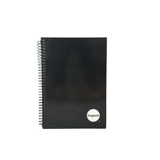WS Notebook Wiro 200 Pages Hard Back Black A5