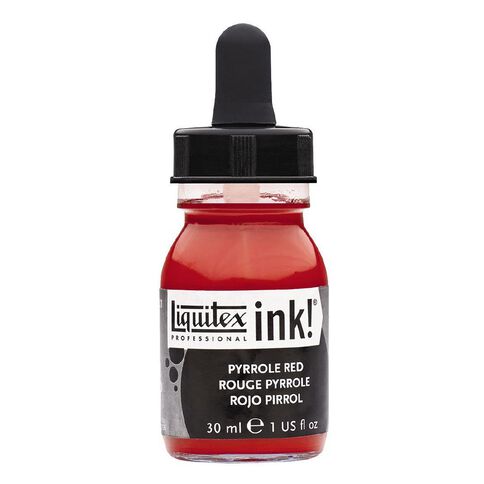 Liquitex Ink 30ml Pyrrole Red