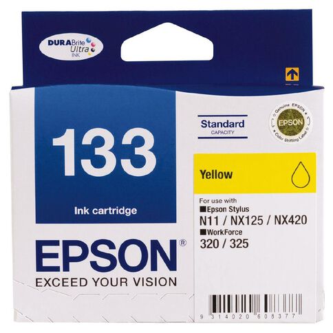 Epson Ink 133 Yellow (385 Pages)