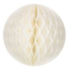 Party Inc Honeycomb Lantern White 30cm