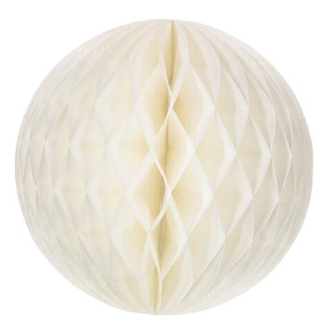 Party Inc Honeycomb Lantern White 30cm