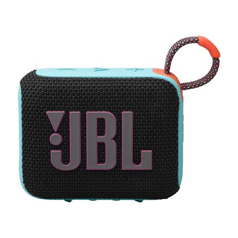 JBL Go 4 Ultra Portable Bluetooth Speaker Black Orange