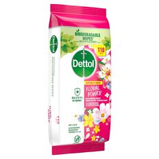 Dettol Serenity Multipurpose Wipes Floral Power 110s