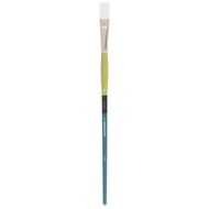 Princeton Snap Brush Long Handle Taklon Flat 8 White