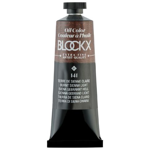 BLOCKX Oil Tube 35ml S1 141 Burnt Sienna Light