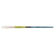 Princeton Snap Brush Long Handle Taklon Filbert 8 White