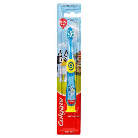 Colgate Kids' Junior Bluey Manual Toothbrush 1 Pack