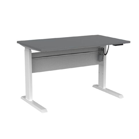 Cubit Electric Height Adjustable Desk 1200 Silver/