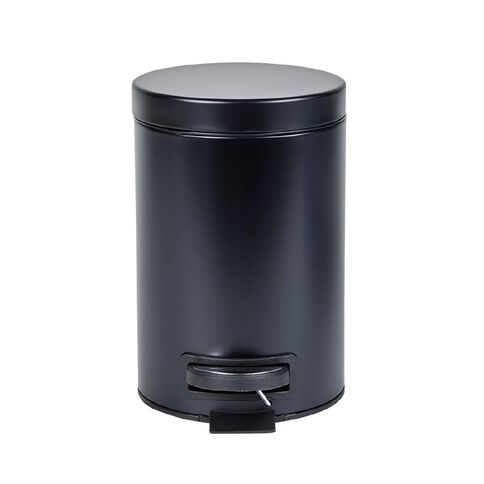 Living & Co Pedal Bin Black 3L