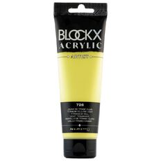 BLOCKX Acrylic Tube Light Titanium Yellow 120ml