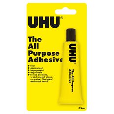 UHU Glue All Purpose 35ml Clear