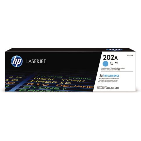 HP 202A LaserJet Toner Cyan (1300 Pages)