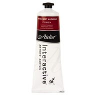 Atelier S4 Acrylic Paint Permanent Alizarine Red 80ml
