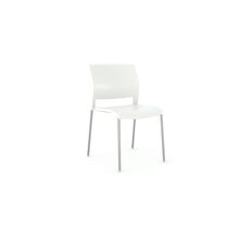 Knights Game Silver Chair White