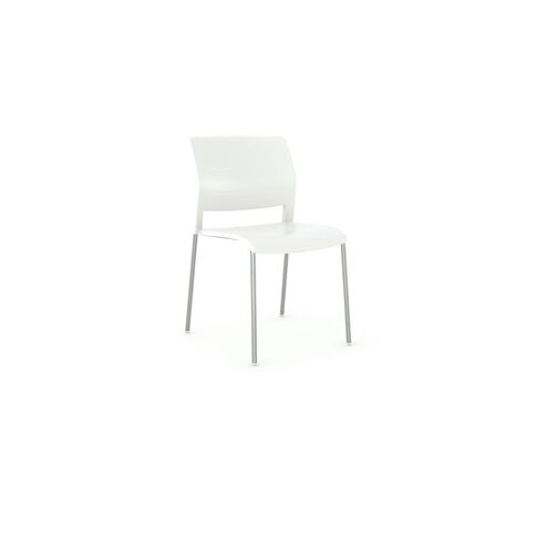 Game Silver Chair White