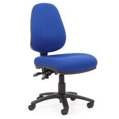 Chairmaster Apex Plus Highback Chair Royal Blue Mid
