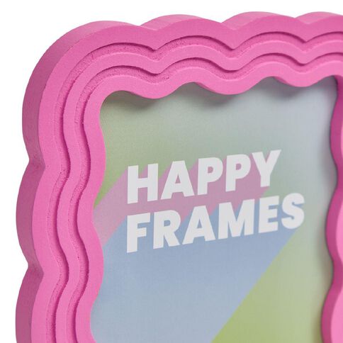 Happy Frames Wavy 13x18 Pink