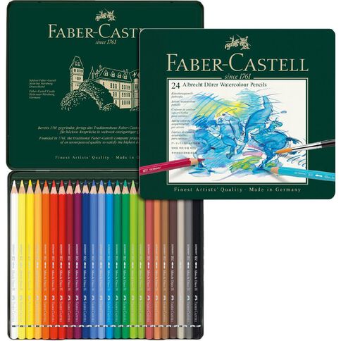 Faber-Castell Albrecht Durer Watercolour Pencils Tin of 24