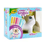Crayola Scribble Scrubbie Poseable Jumbo Pet - Wilbur