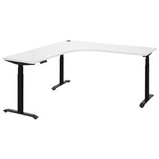 Jasper J Emerge Electric Workstation 1500x1500 White/Black