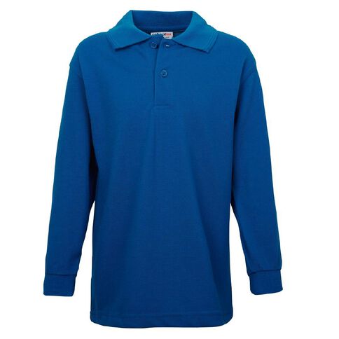 Schooltex Kids' Long Sleeve Polo