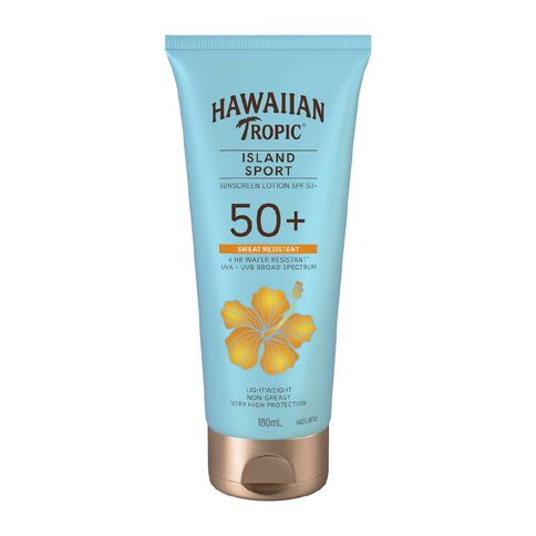 Hawaiian Tropic Island Sport Sunscreen Lotion SPF50+ 180ml