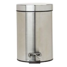 Living & Co Pedal Bin Stainless Steel 3L