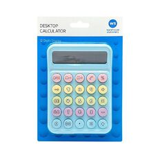 WS Desktop Calculator Pastel Blue
