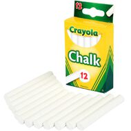 Crayola Chalk 12 Pieces White