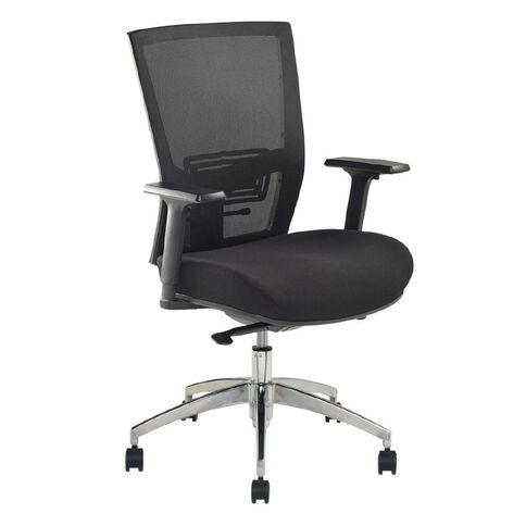 Jasper J Advance BreatheX Mesh High Back Commercial Chair Arms Black