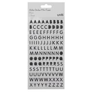 Uniti Mini Foam Alpha Stickers Black