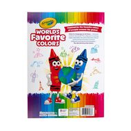 Crayola World's Favourite Colours Colouring Book 48 Pages