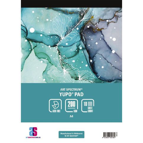 Art Spectrum Yupo Pad 200g 10 Sheets A4