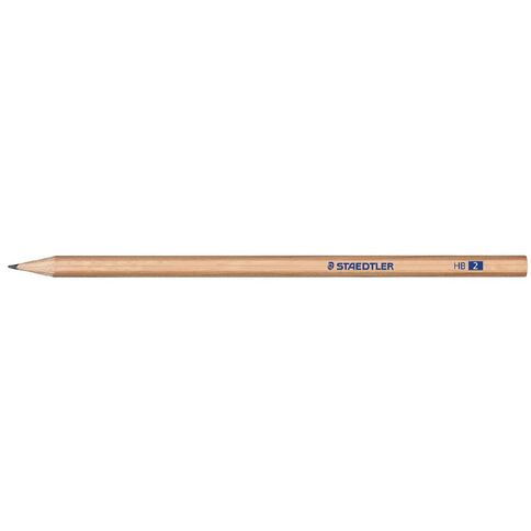 Staedtler Natural 130 60N Graphite Pencil HB Black 12 Pack