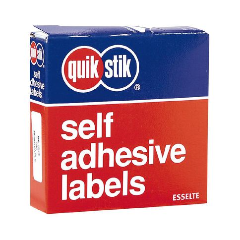 Quik Stik Labels Mr1335 13mm x 35mm 700 Pack