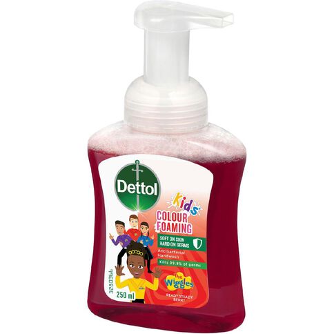 Dettol Kids Colour Foaming Hand Wash Berry 250ml