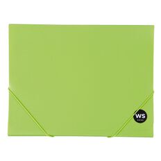 WS Wallet PP Elastic Green Mid A4