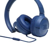 JBL Tune 500 Wired On-ear Headphones Blue Blue Mid