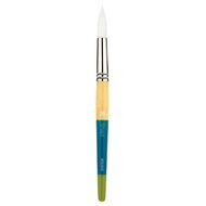 Princeton Snap Brush Short Handle Taklon Round 20 White