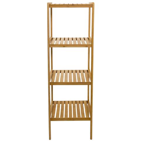 Living & Co Bamboo 4 Tier Shelf Natural