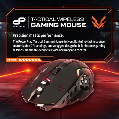 PowerPlay Tactical Wireless Gaming Mouse