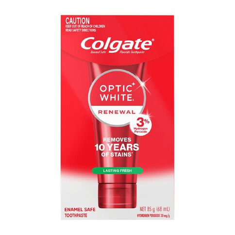 Colgate Optic White Renewal Lasting Fresh Toothpaste 85g