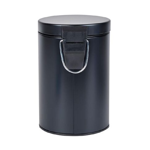 Living & Co Pedal Bin Black 3L