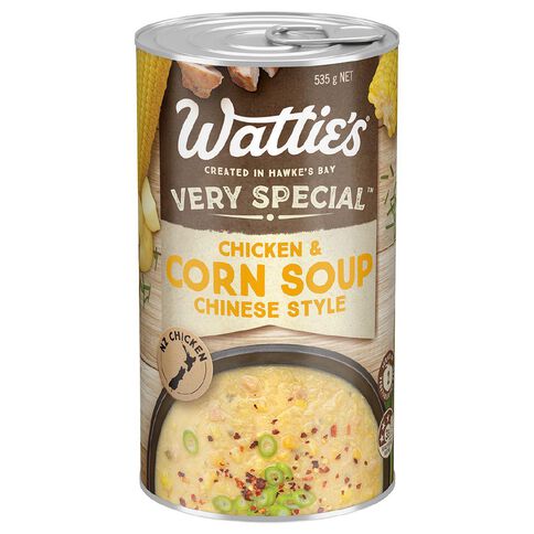 Wattie's Very Special Soup Chinese Chicken and Corn 535g