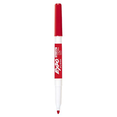 Expo Whiteboard Loose Marker Fine Red