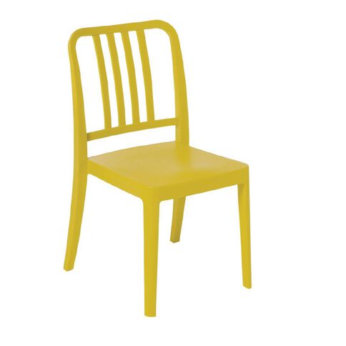 Eden Sailor Indoor/Outdoor Stacker Chair Gold